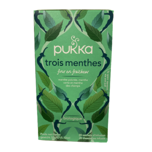 Pukka Infusion Trois menthes 20 sachets