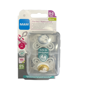 Sucettes MAM Perfect Silicone 0-2mois
