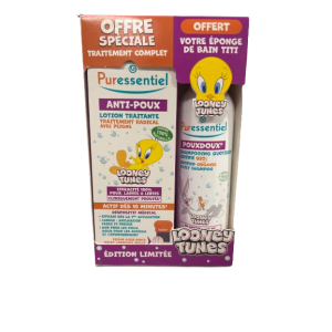 Puressentiel Anti-Poux Lotion Traitant Edition Limitée Looney Tunes 100ml