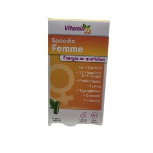 Vitamin22 - Specific Femme 60 gélules végétales