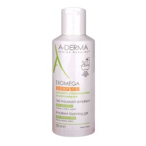 A-derma Exomega Control gel moussant émollient 200mL