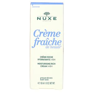 Crème Fraîche riche hydratante 48h 30ml