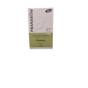 Pranarôm - Perles d'huile essentielle Citronnier - 60 perles