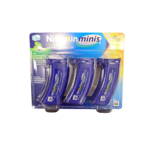 Niquitinminis 1,5mg Menthe Cp à sucer lot de 3