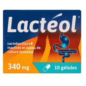 Lacteol 340mg Gelule 10