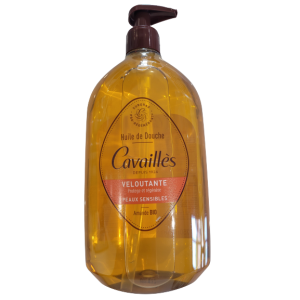 Cavailles - Huile de douche veloutante à l'amande bio - 750 ml