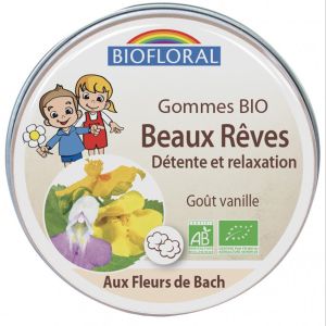 Beaux rêves 45 gommes bio goût vanille