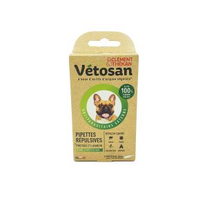 Vétosan - Pipettes Répulsives Antiparasitaire Chiot/Petit Chien - 2x 1,5mL