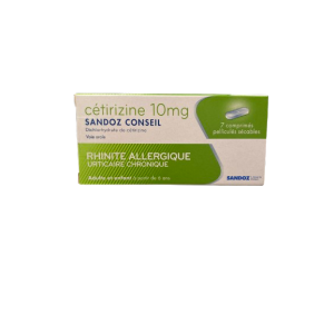 Cetirizine 10mg Sdz Cons Cpr