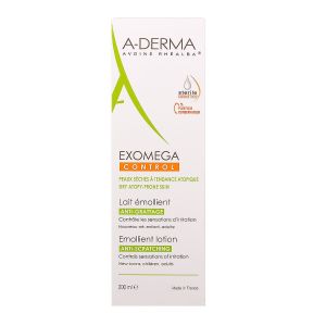 A-derma Exomega Control lait émollient 200mL