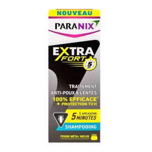 Extra Fort 5mn shampooing anti-poux et lentes 200ml