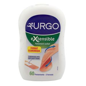 Urgo Antiseptique Extensible - 60 unités