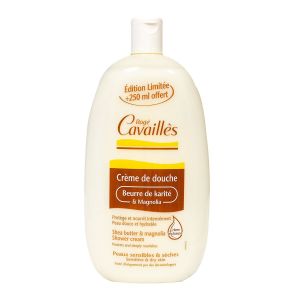 Cavailles Crème de Douche Karité Magnolia - 750mL