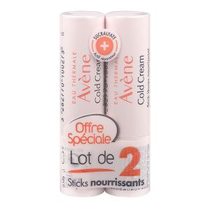 Avene Cold Cream Stick Levres lot de 2