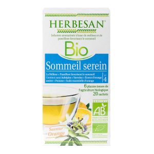 Infusion sommeil serein bio 20 sachets