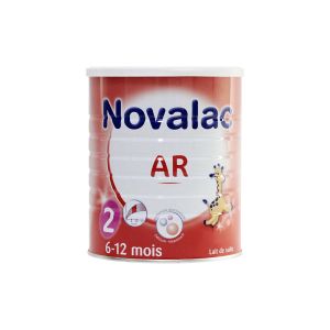 Novalac AR 2ème âge lait poudre bébé 6-12mois 800g