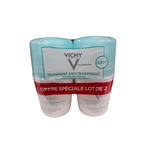 Vichy - Déodorant 48h transpiration intense 2x50mL