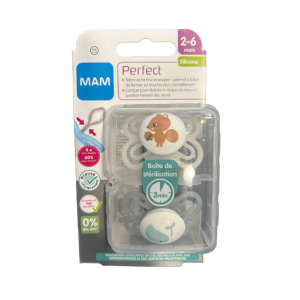 Sucette MAM Perfect Silicone 2-6mois