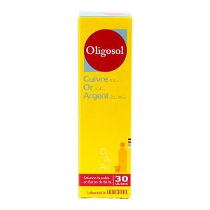 Oligosol Cu Au Ag Fl 60ml