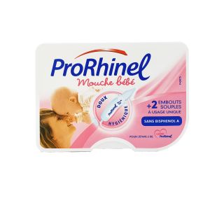 Prorhinel Mouche bébé + 2 embouts souples