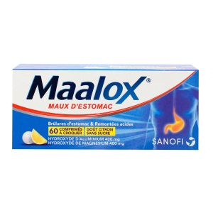 Maalox Maux D'estomac Cpr S/s