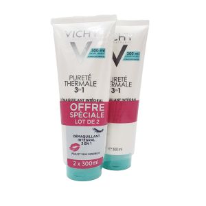 Vichy - Démaquillant Intégral 3 en 1 - Lot de 2x 300mL
