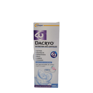 Cooper - Dacryo entretien des lentilles 360 ml