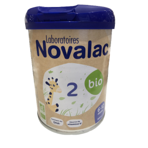 Novalac bio 2ème âge - 6 à 12 mois - 800g