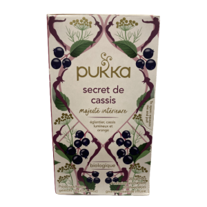 Pukka Infusion Secret de cassis 20 sachets