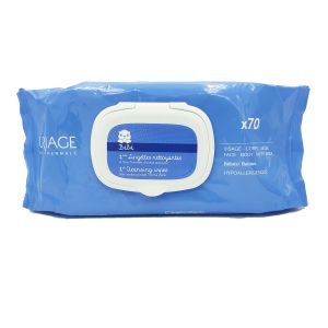 Uriage bébé - 1ères lingettes nettoyantes x70