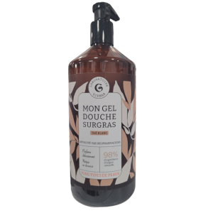 Giphar - Mon gel douche surgras Thé blanc Bio 1L