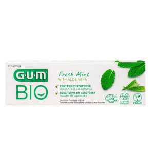 Dentifrice menthe fraîche aloé vera bio 75ml