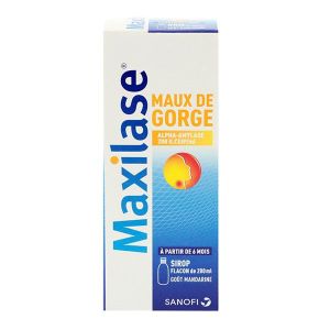 Maxilase 200u/ml Sirop 200mL