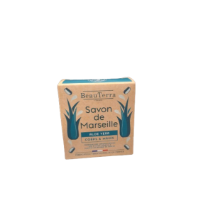 Beauterra - Savon de Marseille Aloe Vera corps et mains 100g