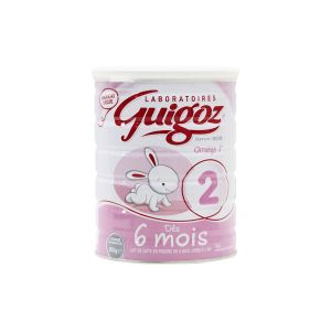 Guigoz 2ème âge lait poudre bébé 6-12mois 800g