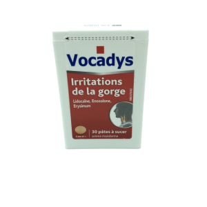 Vocadys irritations de la gorge Pate 30