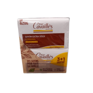 Cavailles Savons Surgras extra-doux - 3+1 Gratuit