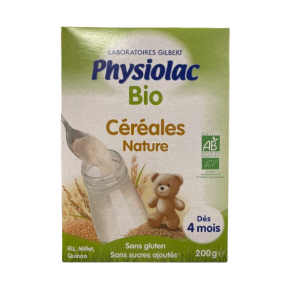 Physiolac Cereale Bio Dès 4mois 200g