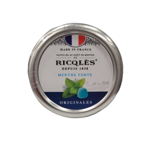 Riqlès - Pastilles à la menthe forte Originales boîte de 50 g