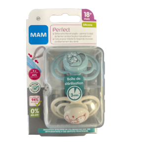 Sucette MAM Perfect silicone 18m+