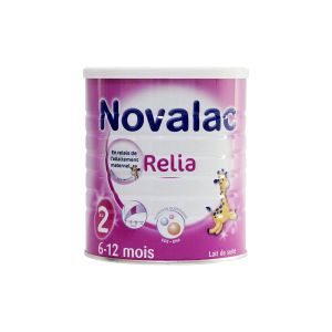 Novalac Relia 2ème âge lait poudre bébé 6-12mois 800g
