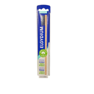 Elgydium Brosse à dents en bois medium