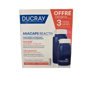 Ducray Anacaps Reactiv Pousse 90 Gélules