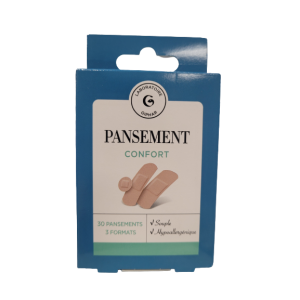 Giphar - Pansement waterproof 20 pansements - 2 formats