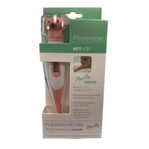 Powerscan Thermomètre électronique flexible Junior Kft-03C