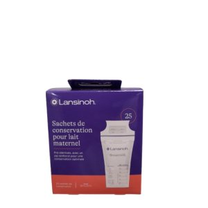 Lansinoh 25 Sachets de conservation de lait maternel