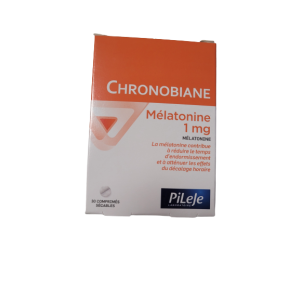 Chronobiane Melatonine 1mg- 30 comprimés sécables