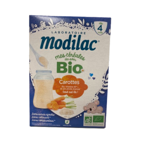 Modilac Mes Céréales Bio Carottes Dès 4mois