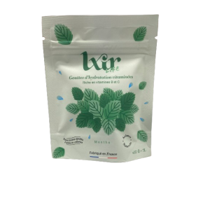 Lxir Life Gouttes d'Hydratation Vitaminées Gout Menthe Sans Sucres 12 comprimés