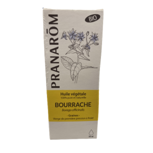 Pranarom Huile Végétale Bourrache Bio - 50ml